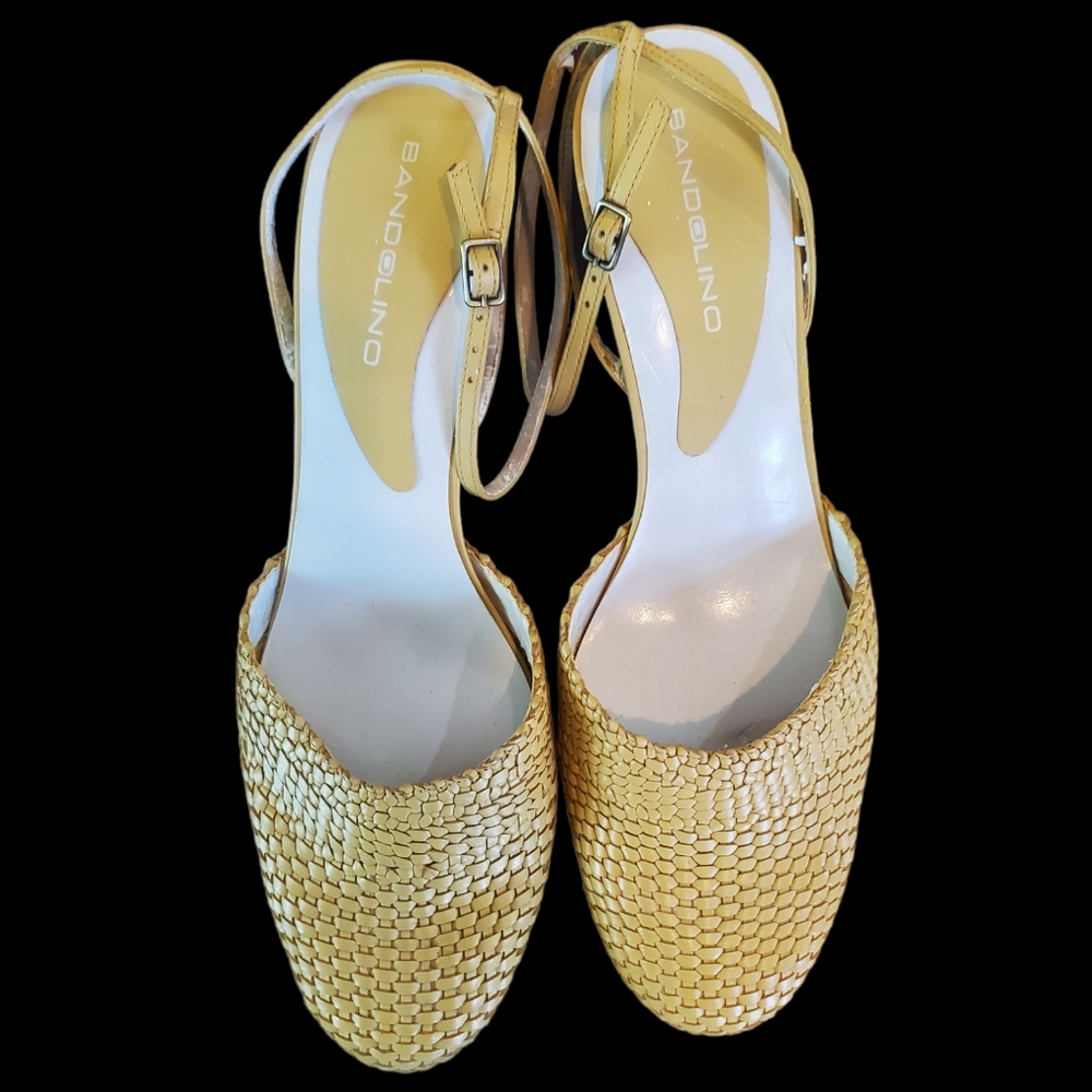 Yellow Bandolino Heels